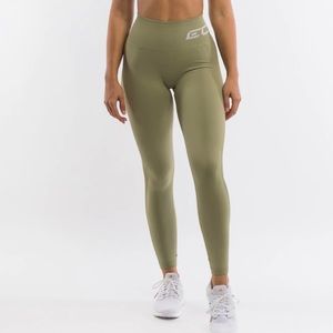ARISE BUTT SCRUNCH LEGGINGS Light Green- never worn